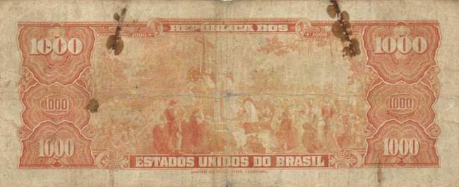 1000 Cruzeiros